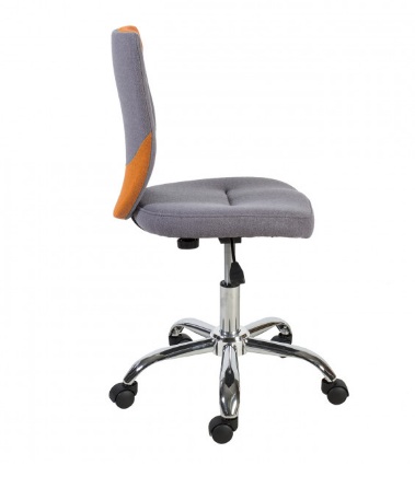 Крісло офісне Office4You Poppy Серо-Оранжевое .38153.